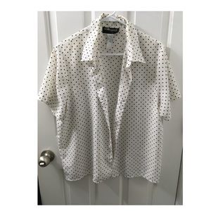 Polka Dot Business Casual Shirt